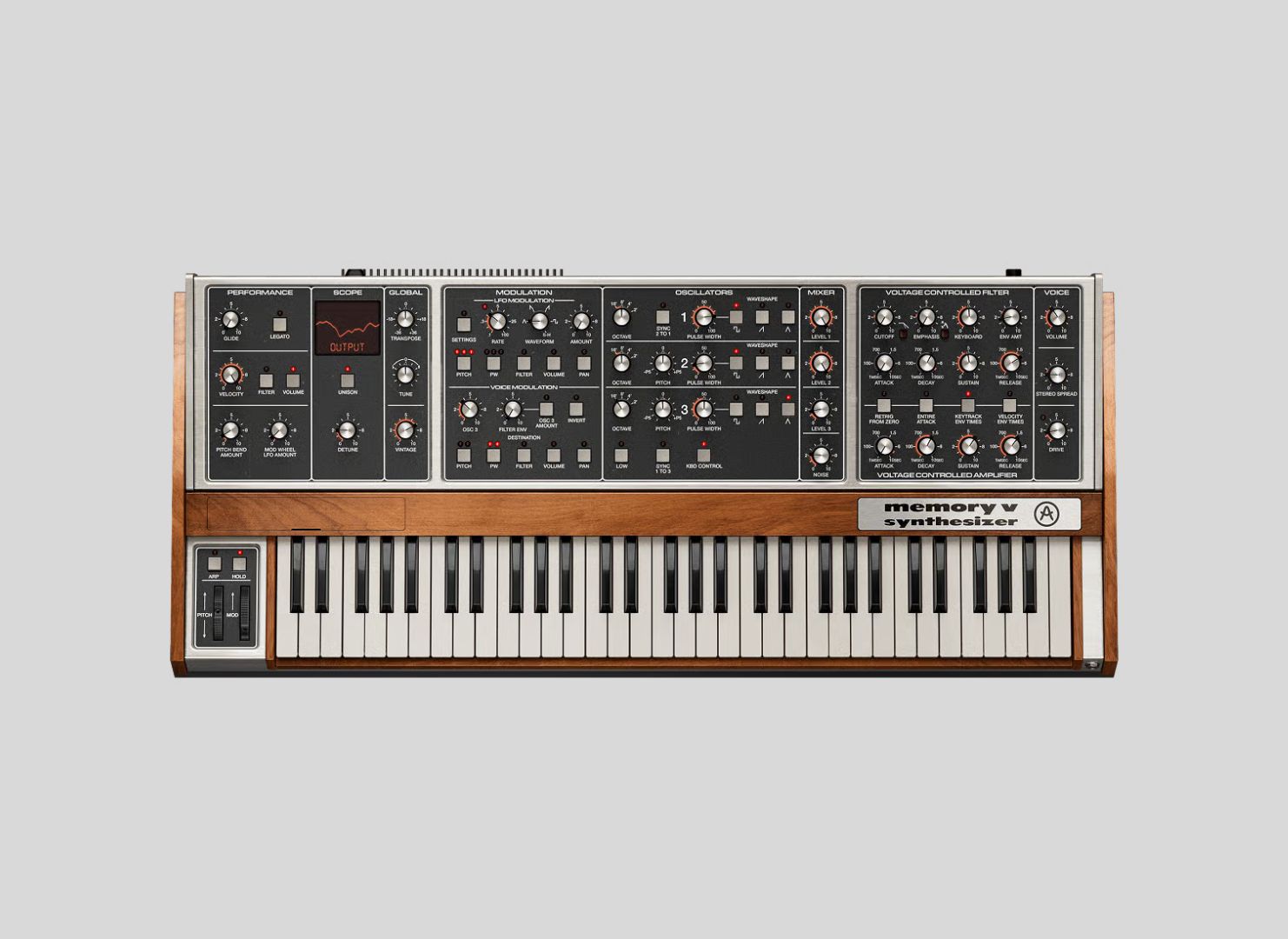 Arturia Memory V brings the Memorymoog to your DAW